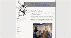 Desktop Screenshot of 360salonandspa.com
